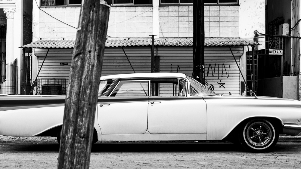 Picture of a car in HAvana, cuba. 2016 © Pedro Rodrigues